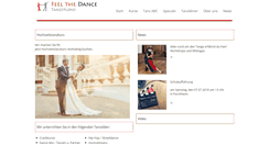 Desktop Screenshot of feelthedance.de